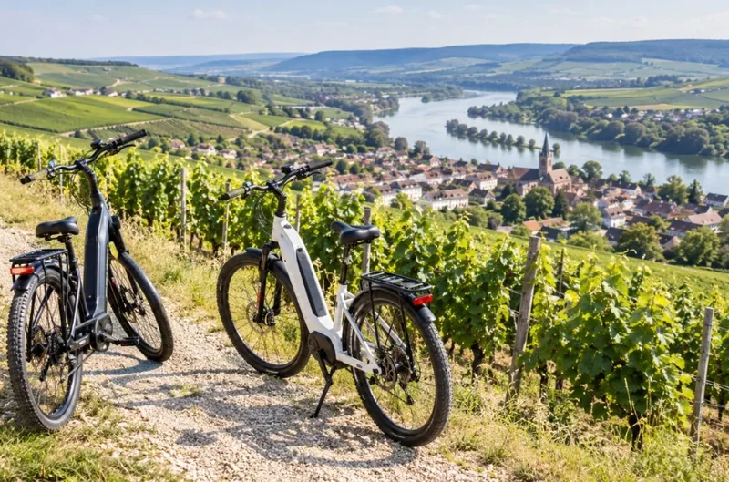 E-Bike Champagne Tour with Tastings & Lunch